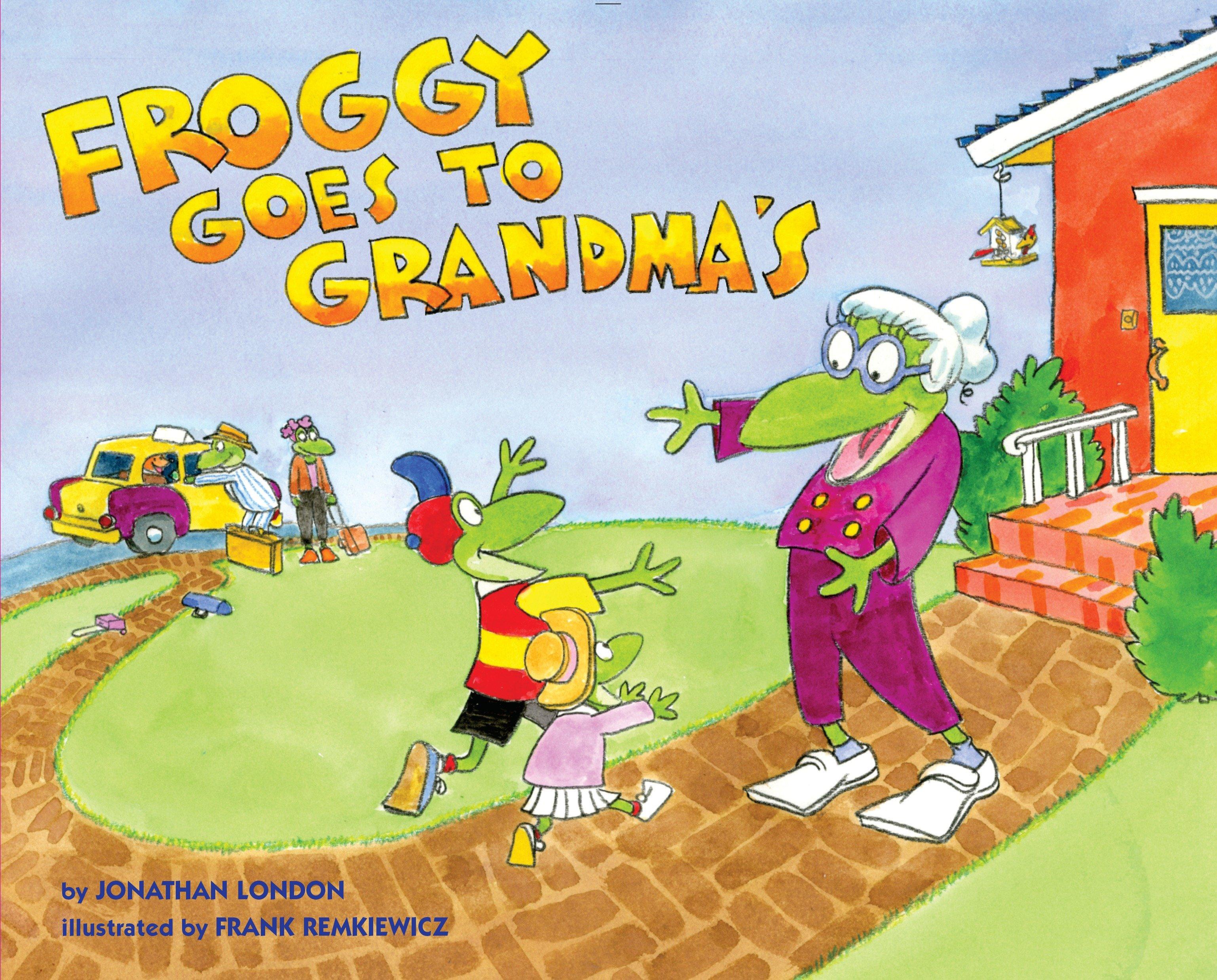 Vorderes Coverbild Froggy Goes to Grandma's