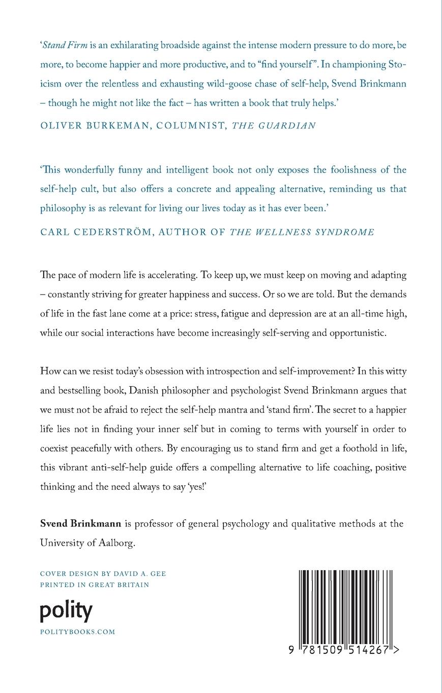 Rückseitencover Stand Firm