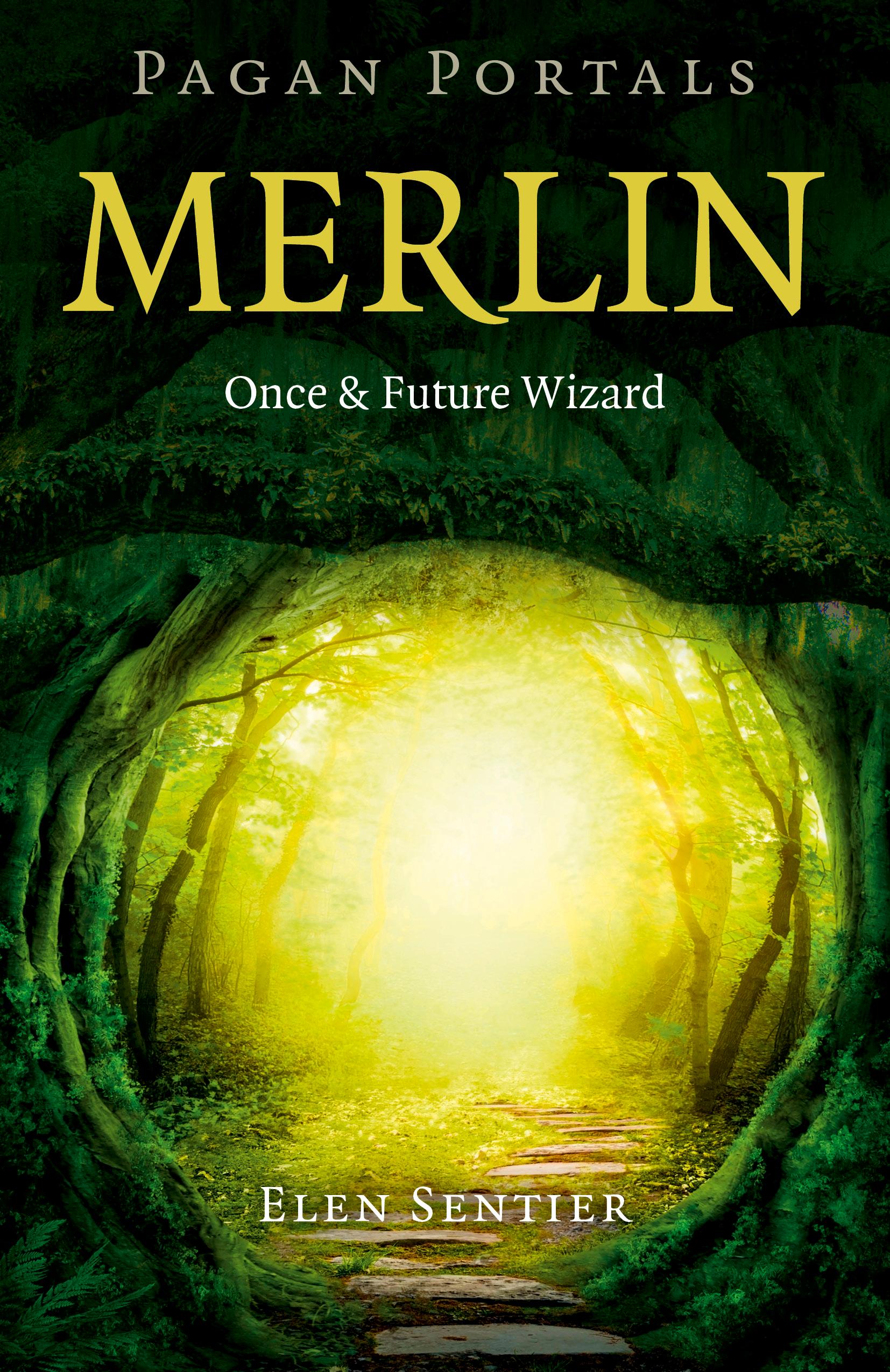 Vorderes Coverbild Pagan Portals - Merlin