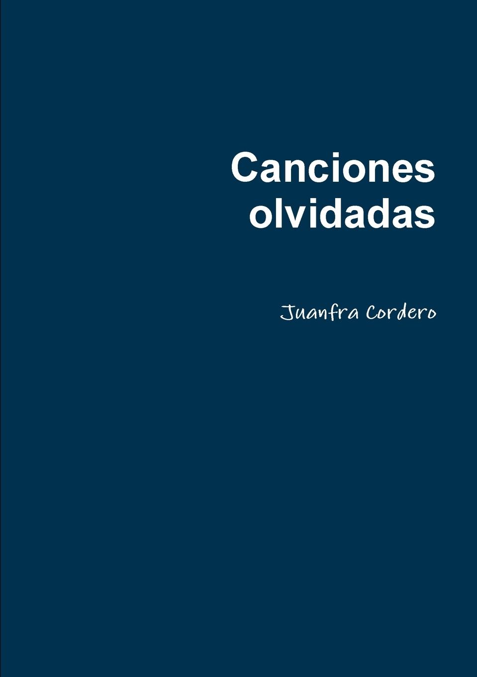 Vorderes Coverbild Canciones olvidadas