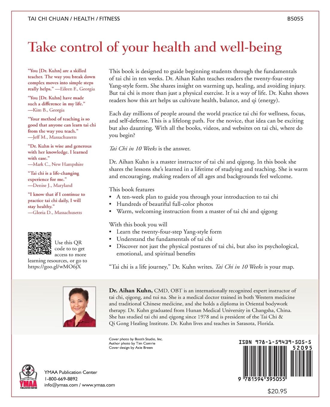 Rückseitencover Tai CHI in 10 Weeks