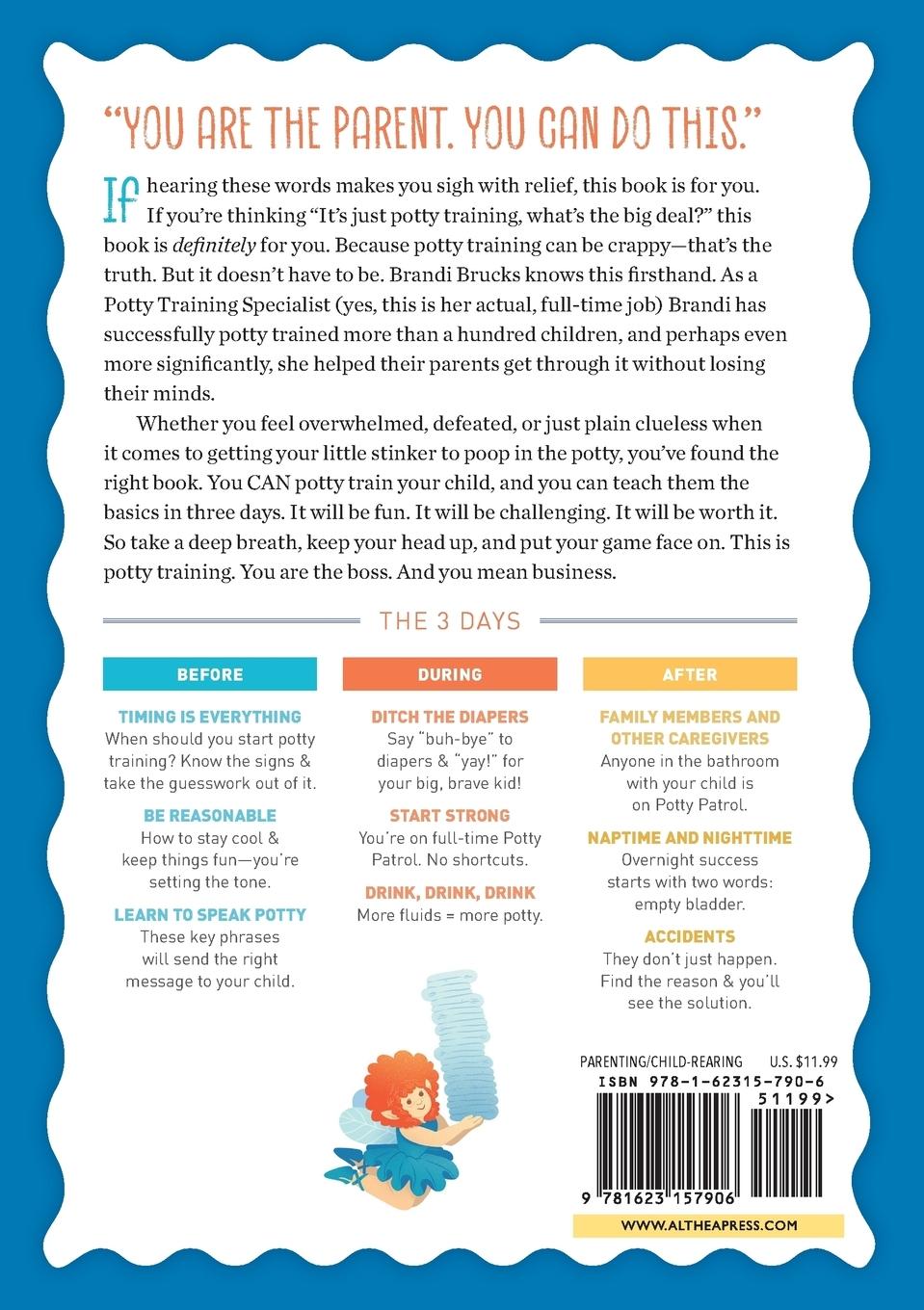 Rückseitencover Potty Training in 3 Days