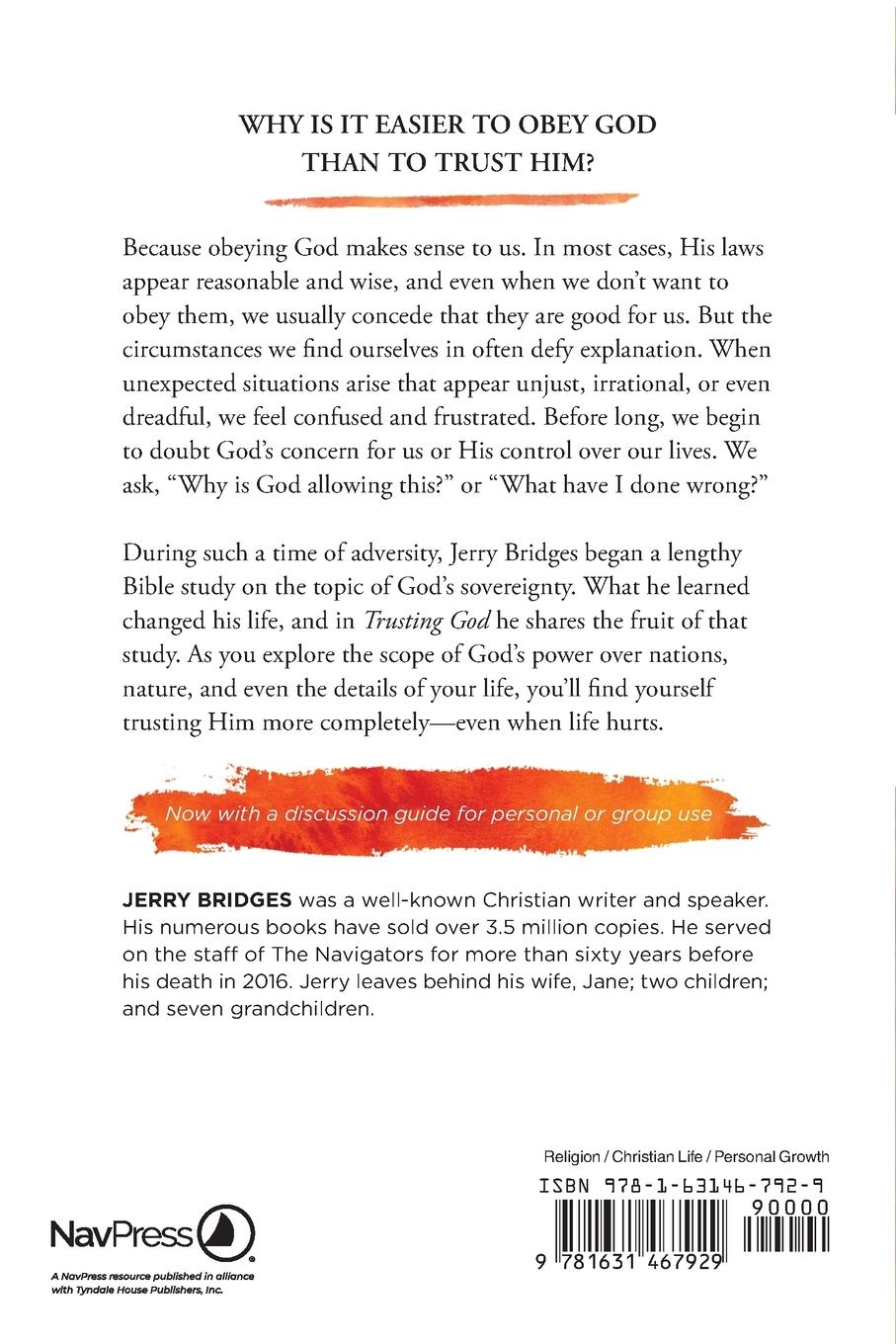 Rückseitencover Trusting God