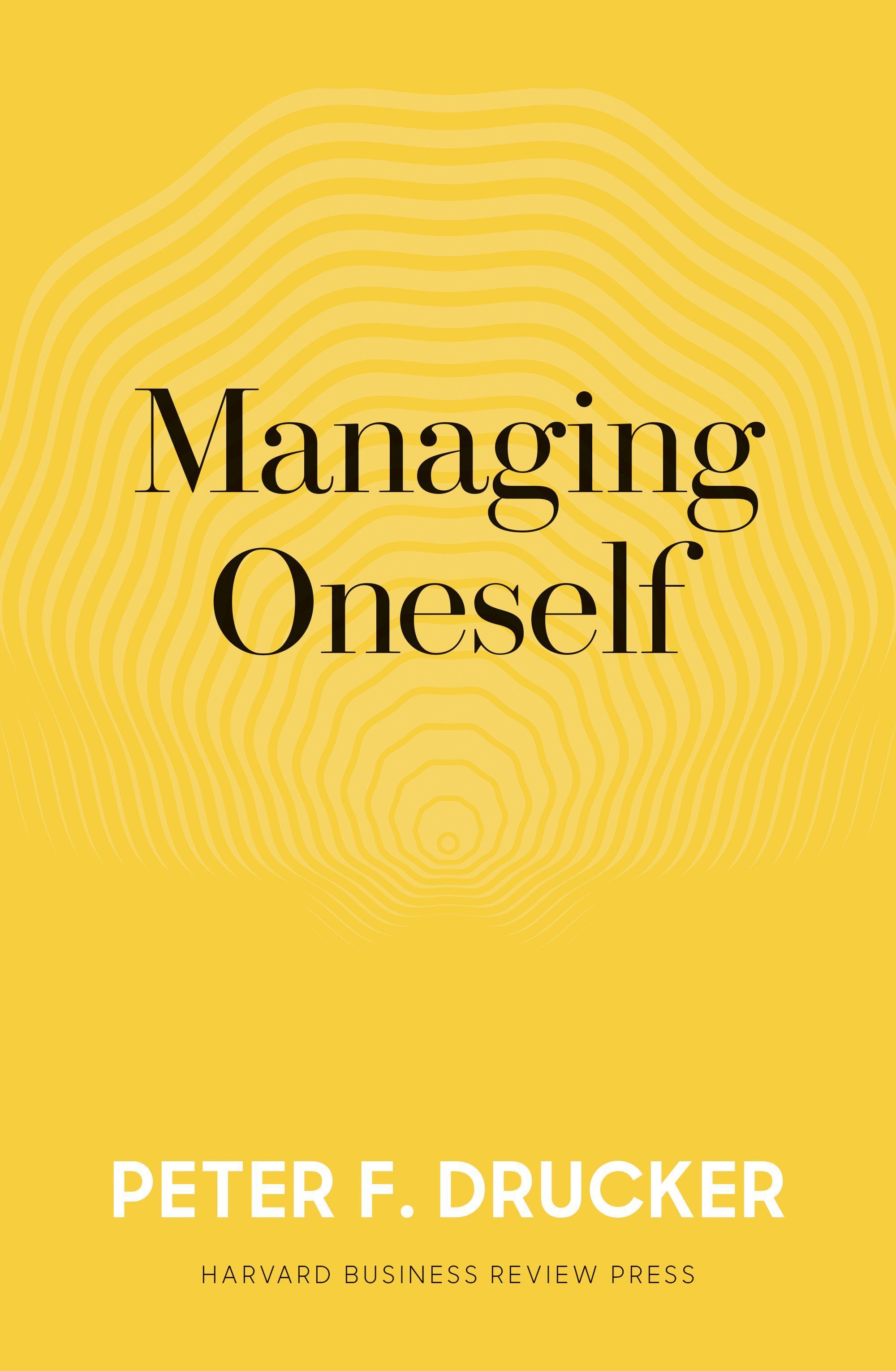 Vorderes Coverbild Managing Oneself