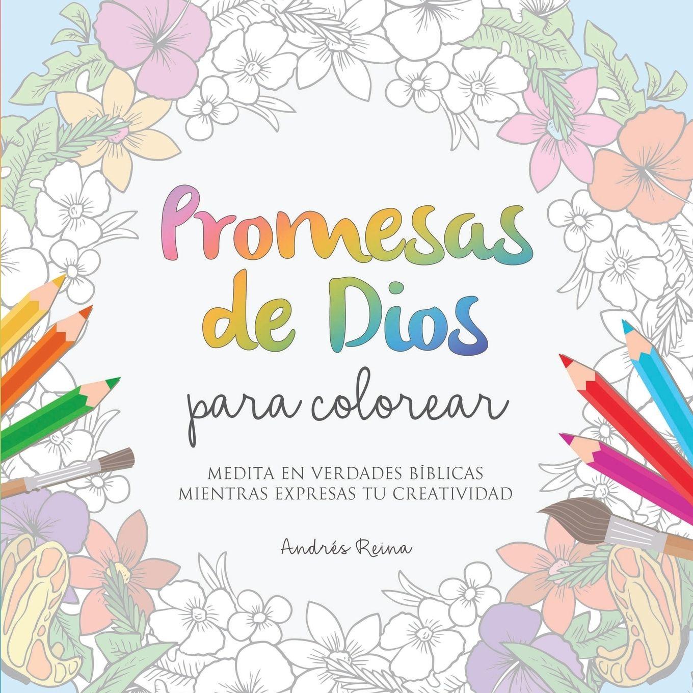 Vorderes Coverbild Promesas de Dios para Colorear