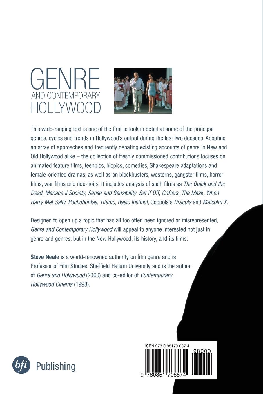 Rückseitencover Genre and Contemporary Hollywood