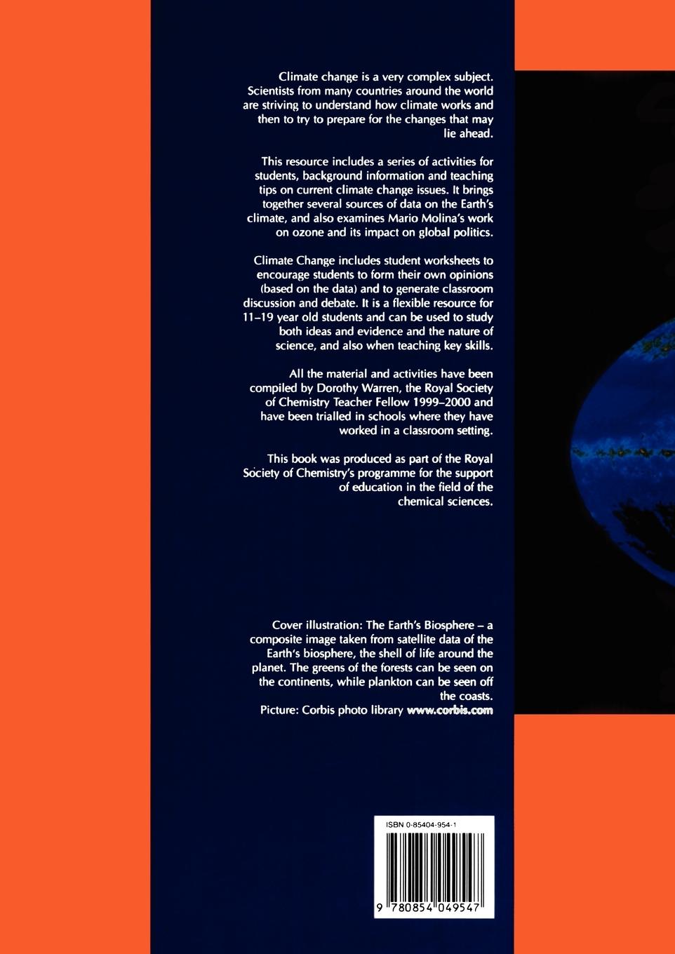 Rückseitencover Climate Change