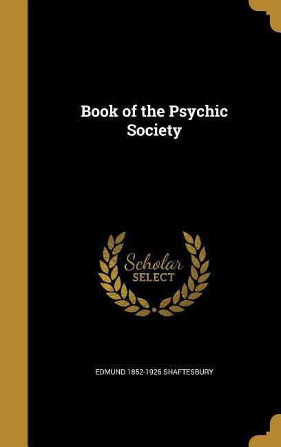 Vorderes Coverbild Book of the Psychic Society