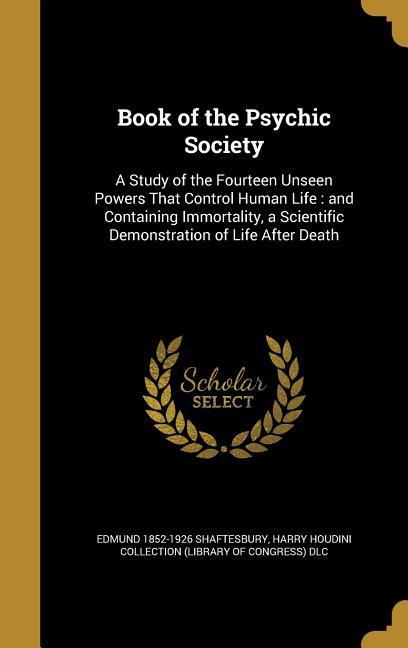 Vorderes Coverbild Book of the Psychic Society