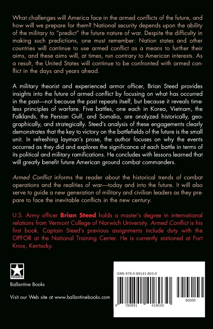 Rückseitencover Armed Conflict