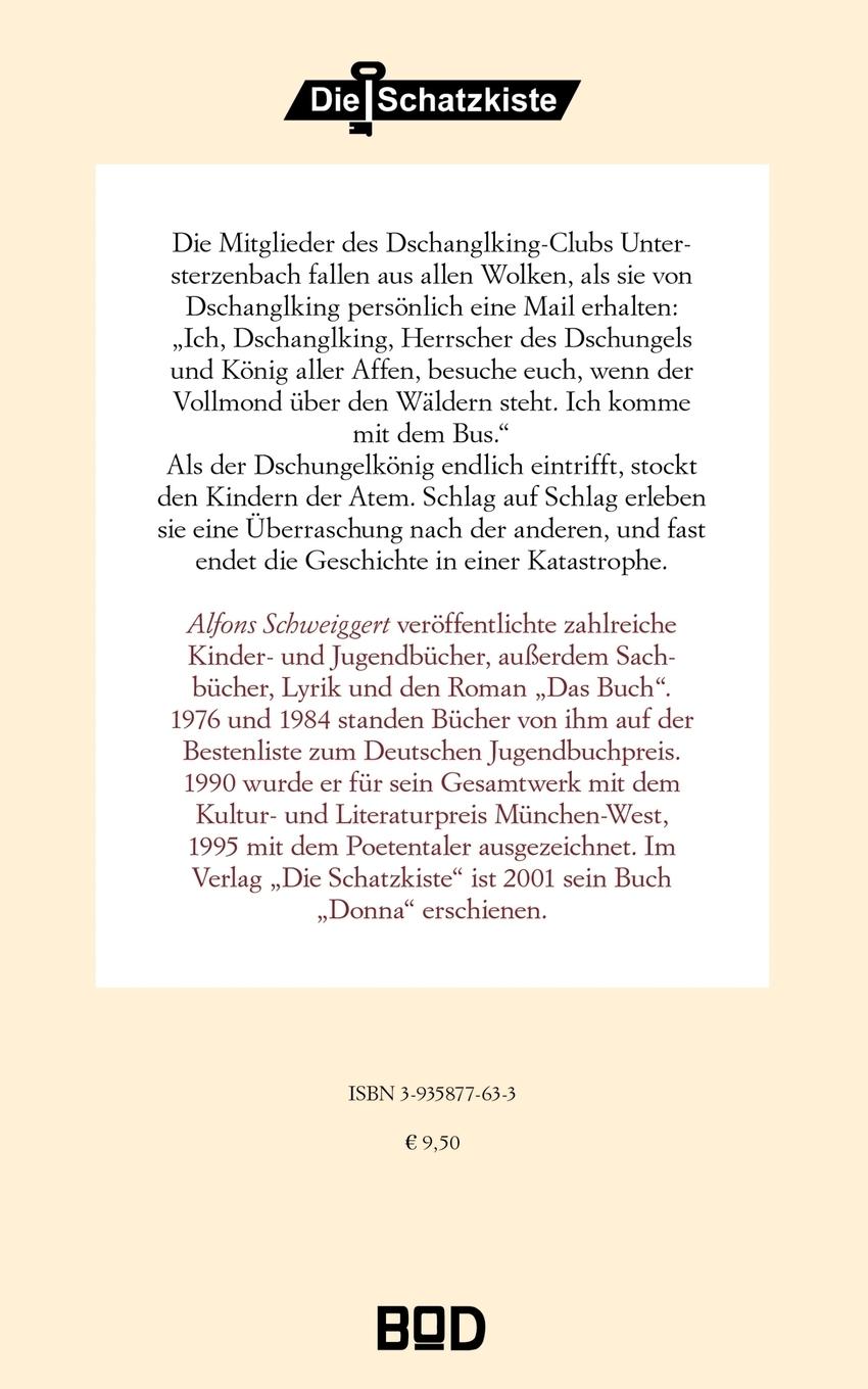 Rückseitencover Dschungelkönig