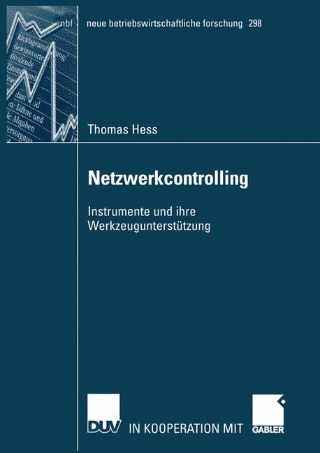 Vorderes Coverbild Netzwerkcontrolling