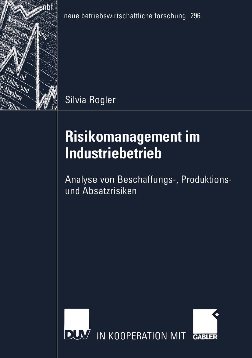 Vorderes Coverbild Risikomanagement im Industriebetrieb