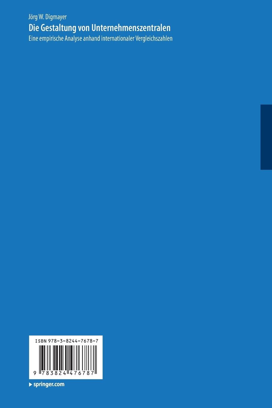 Rückseitencover Die Gestaltung von Unternehmenszentralen