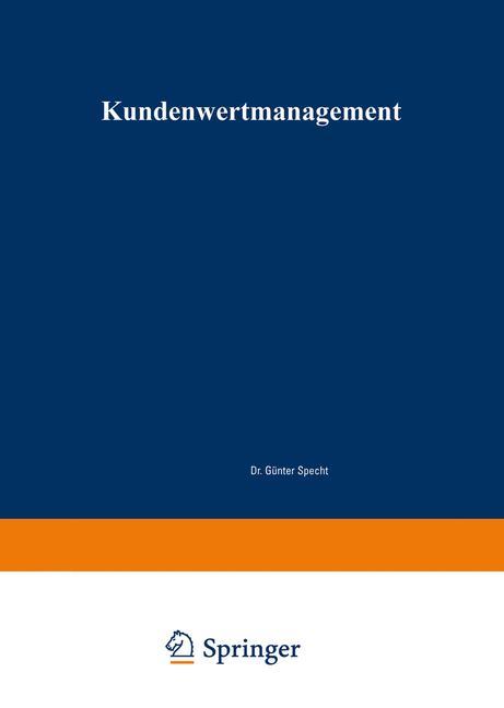 Vorderes Coverbild Kundenwertmanagement