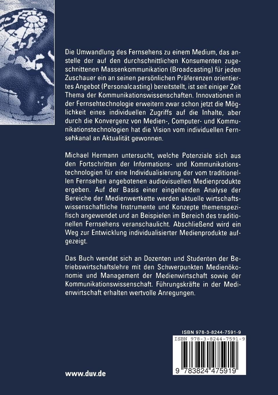 Rückseitencover Vom Broadcast zum Personalcast