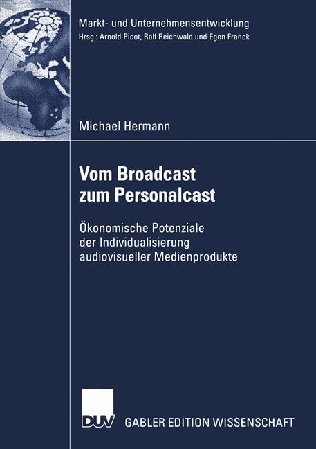 Vorderes Coverbild Vom Broadcast zum Personalcast