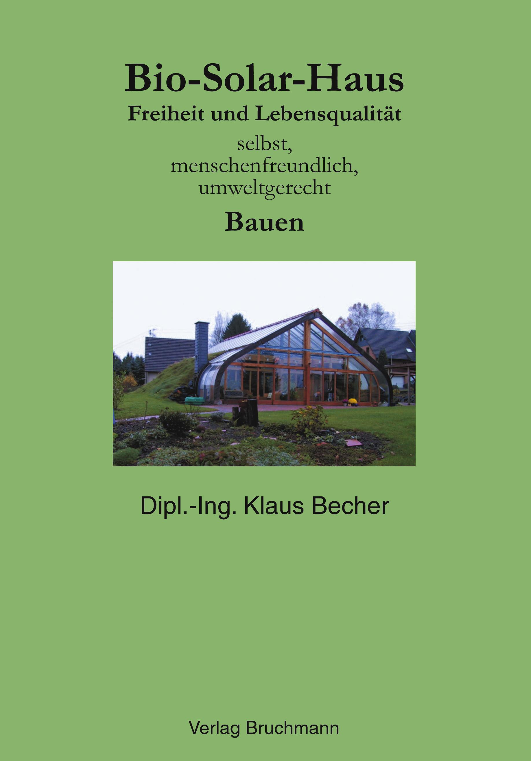 Vorderes Coverbild Bio Solar Haus