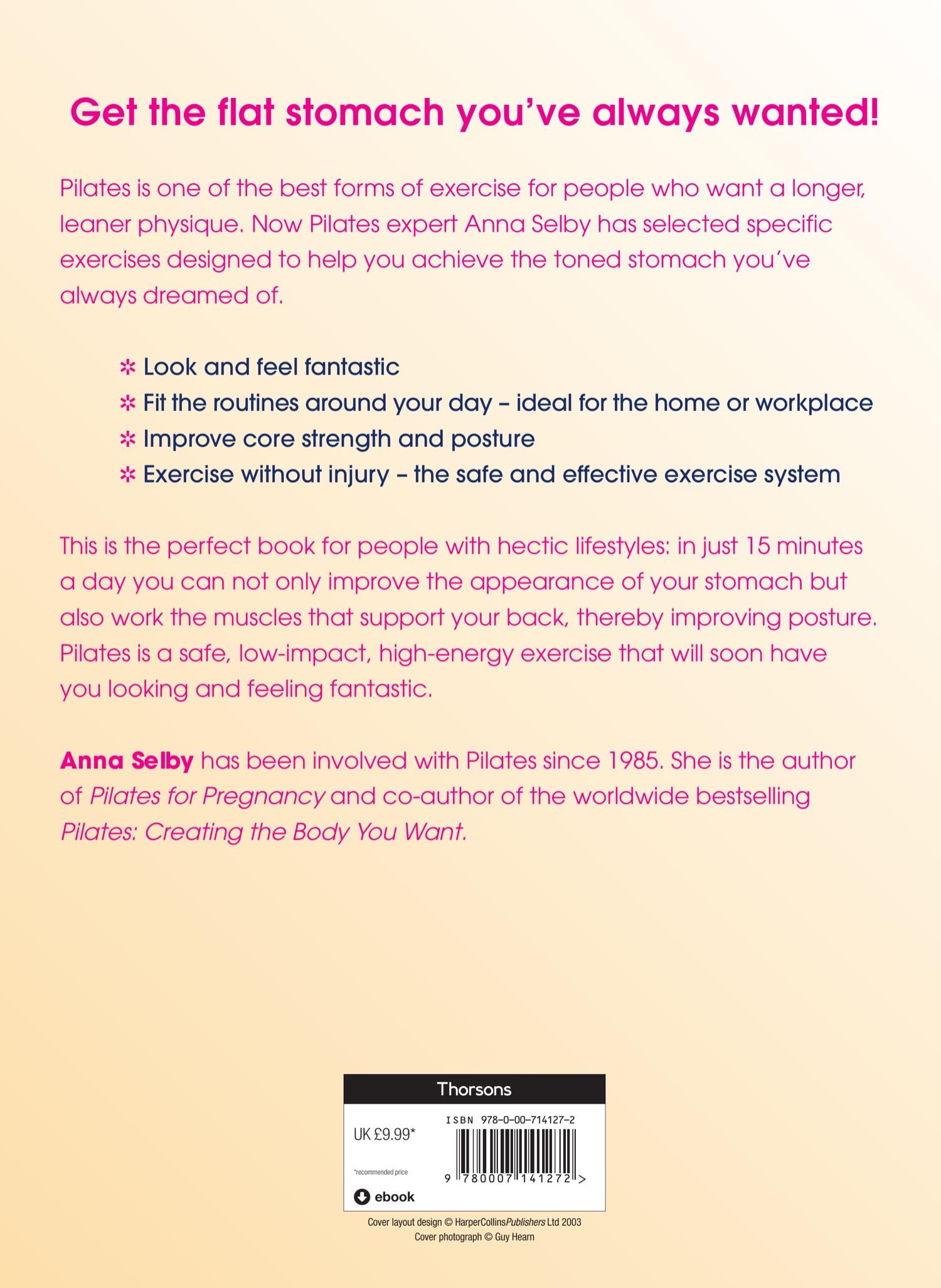 Rückseitencover Pilates for a Flat Stomach