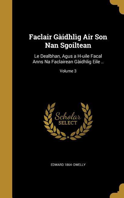 Vorderes Coverbild Faclair Gàidhlìg Air Son Nan Sgoiltean