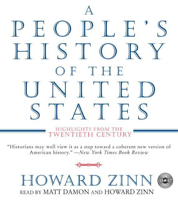 Vorderes Coverbild A People's History of the United States CD