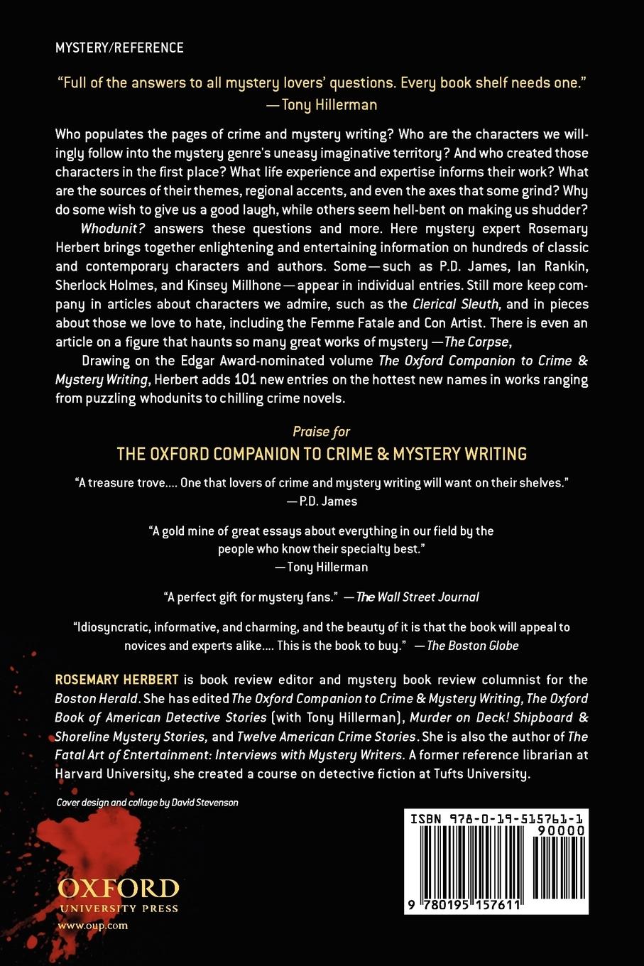 Rückseitencover Whodunit?