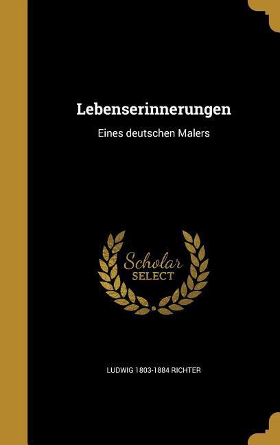 Vorderes Coverbild Lebenserinnerungen