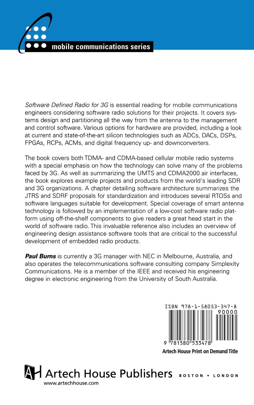 Rückseitencover Software Defined Radio for 3g