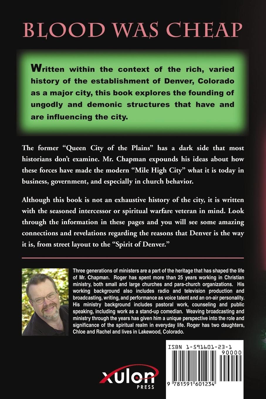 Rückseitencover Blood Was Cheap