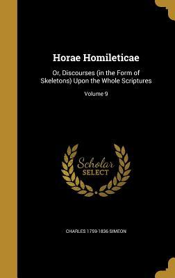 Vorderes Coverbild Horae Homileticae