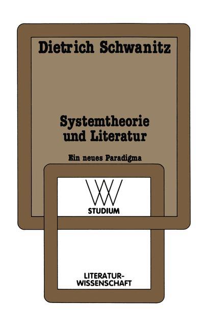 Vorderes Coverbild Systemtheorie und Literatur