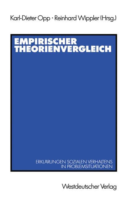 Vorderes Coverbild Empirischer Theorienvergleich