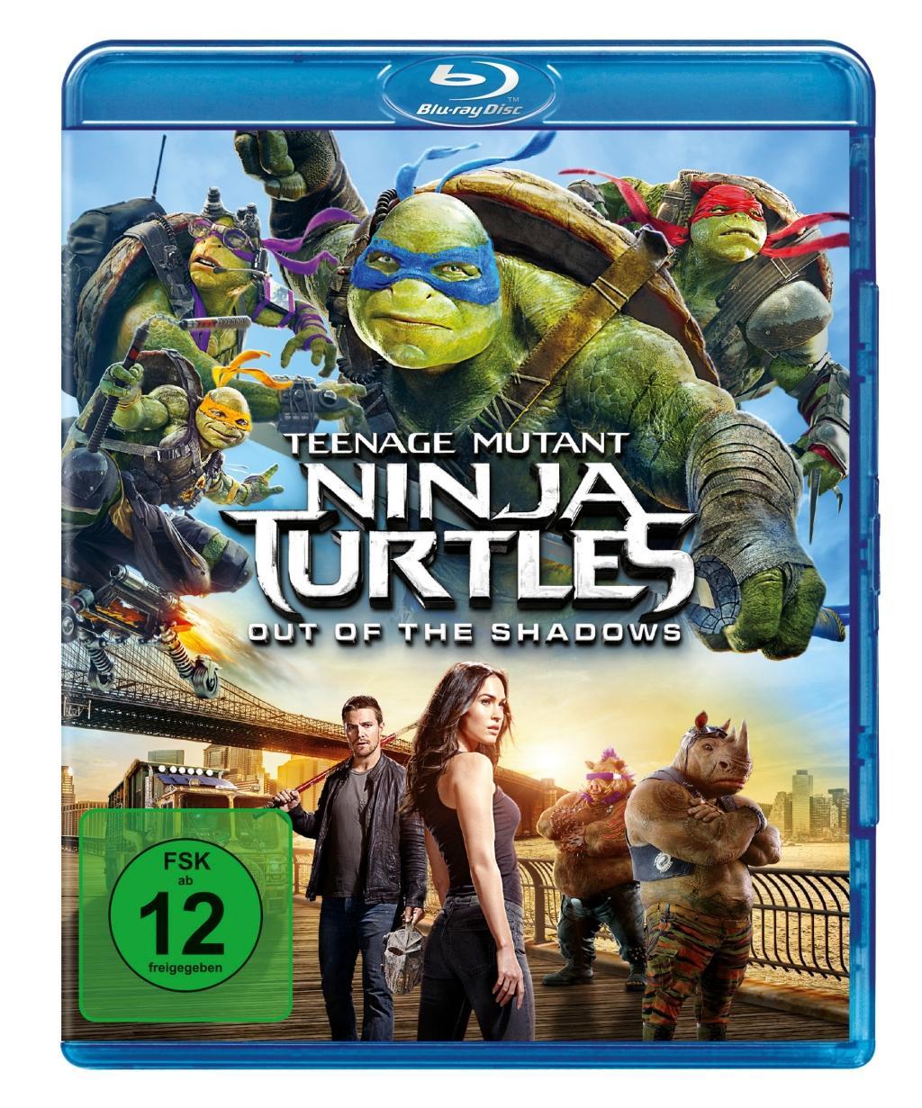 Vorderes Coverbild Teenage Mutant Ninja Turtles - Out of the Shadows