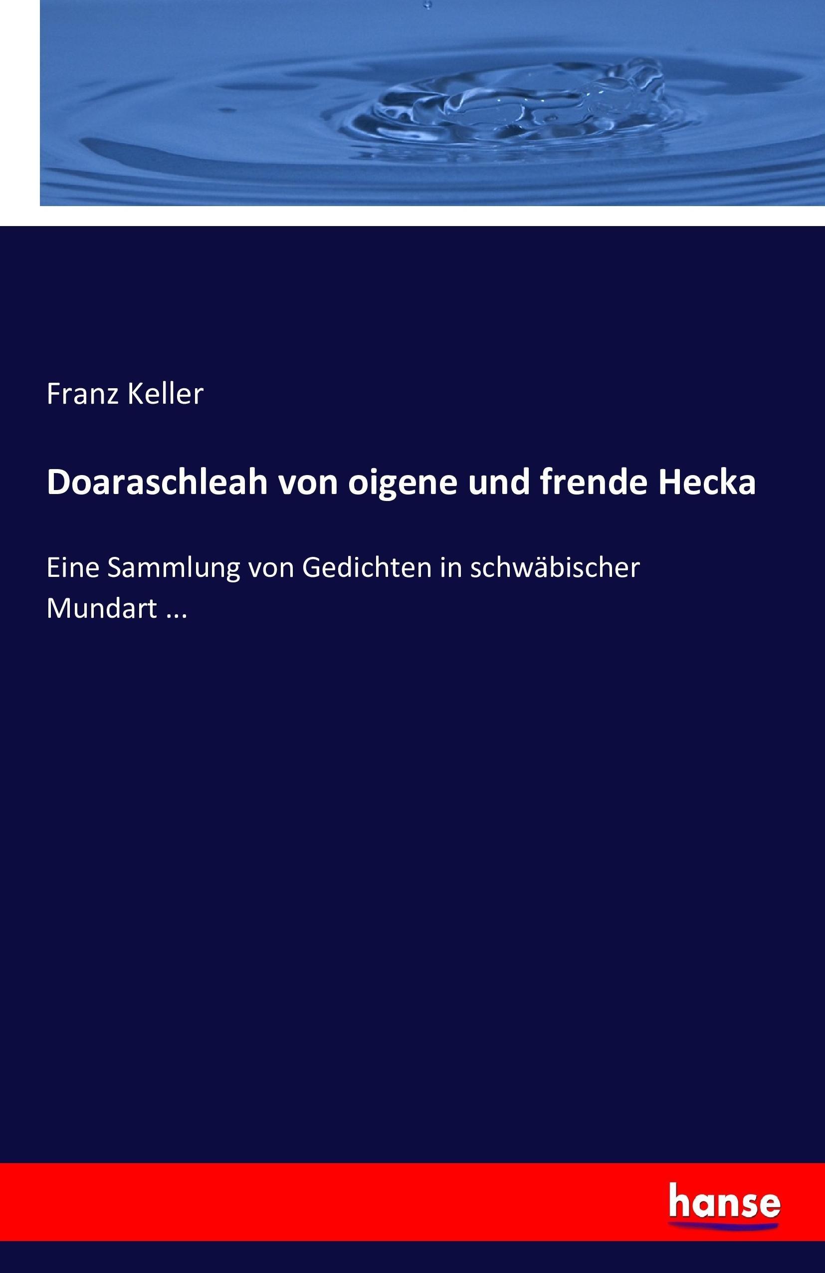 Vorderes Coverbild Doaraschleah von oigene und frende Hecka