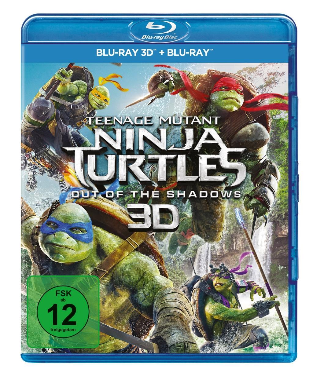 Vorderes Coverbild Teenage Mutant Ninja Turtles - Out of the Shadows