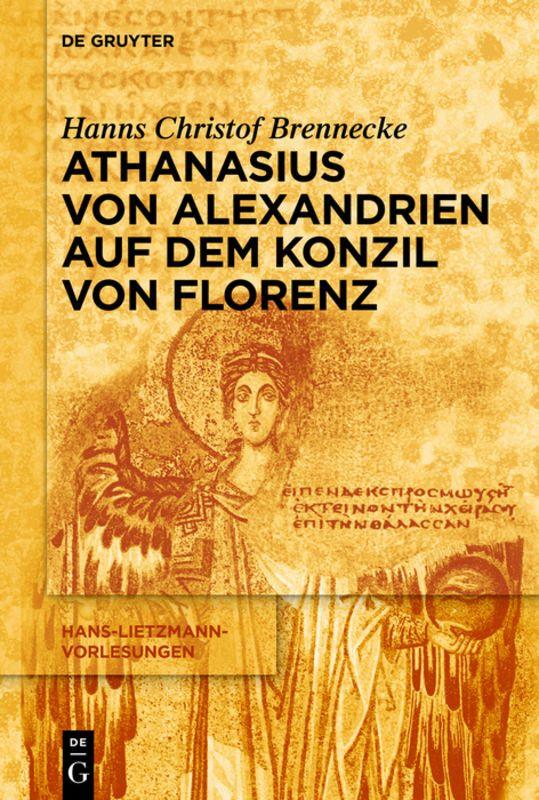 Vorderes Coverbild Athanasius von Alexandrien auf dem Konzil von Florenz