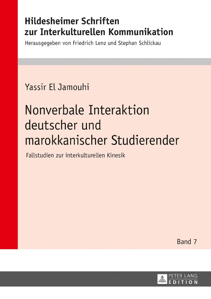 Vorderes Coverbild Nonverbale Interaktion deutscher und marokkanischer Studierender