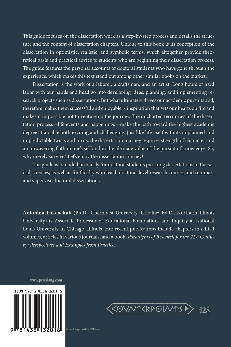 Rückseitencover Outliving Your Dissertation