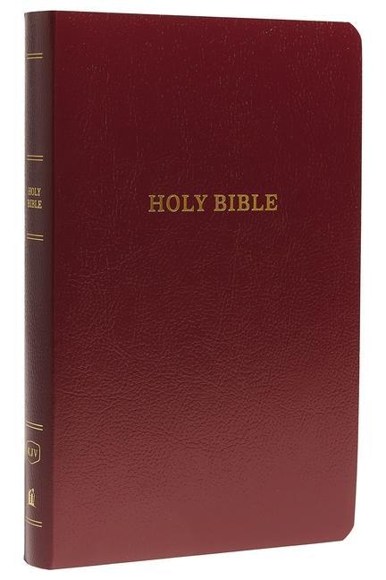 Vorderes Coverbild KJV, Gift and Award Bible, Imitation Leather, Burgundy, Red Letter Edition
