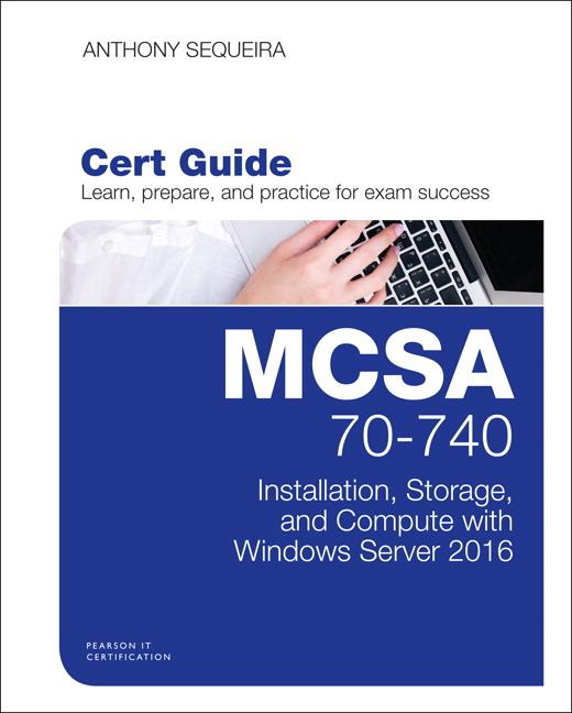 Vorderes Coverbild MCSA 70-740 Cert Guide