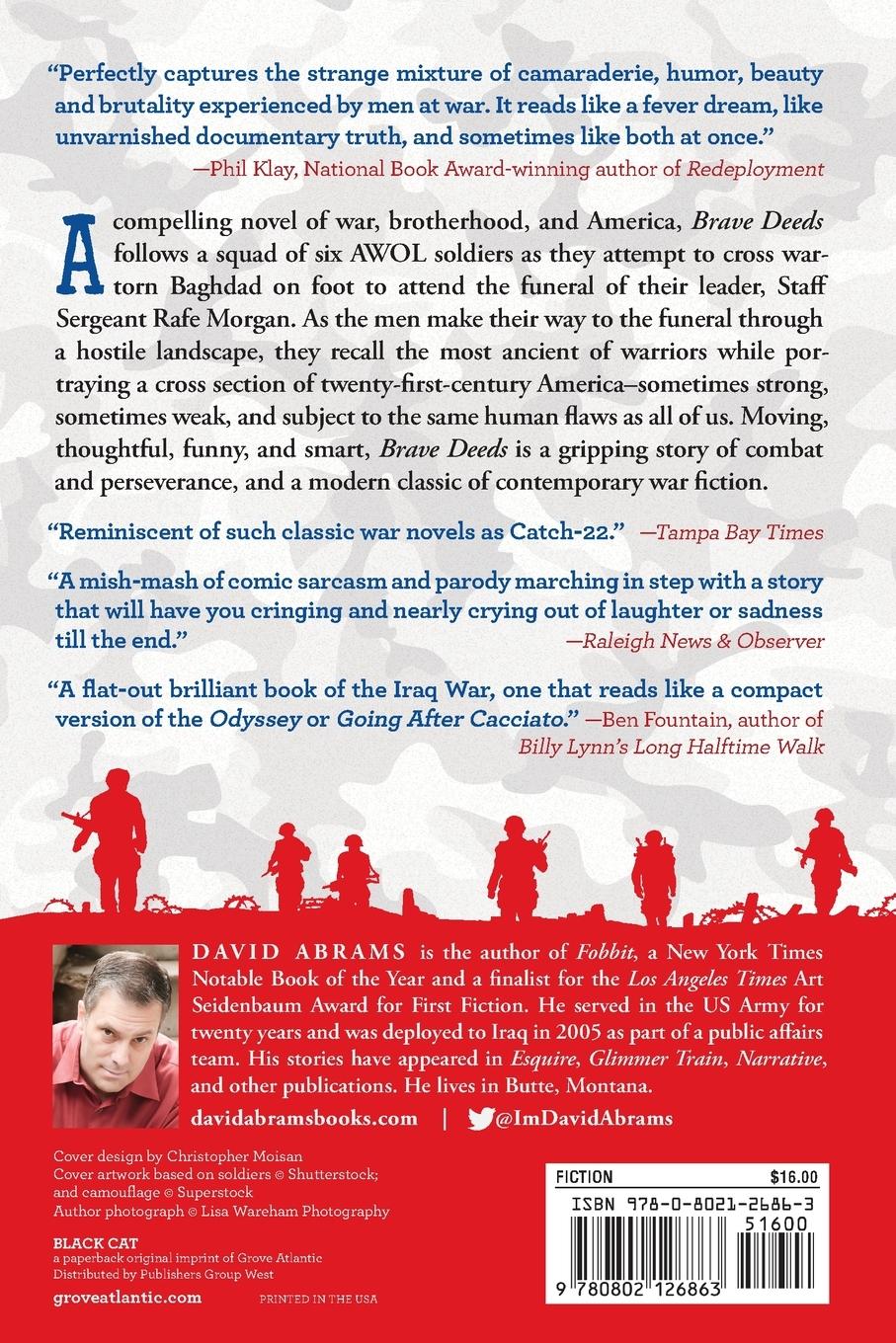 Rückseitencover Brave Deeds