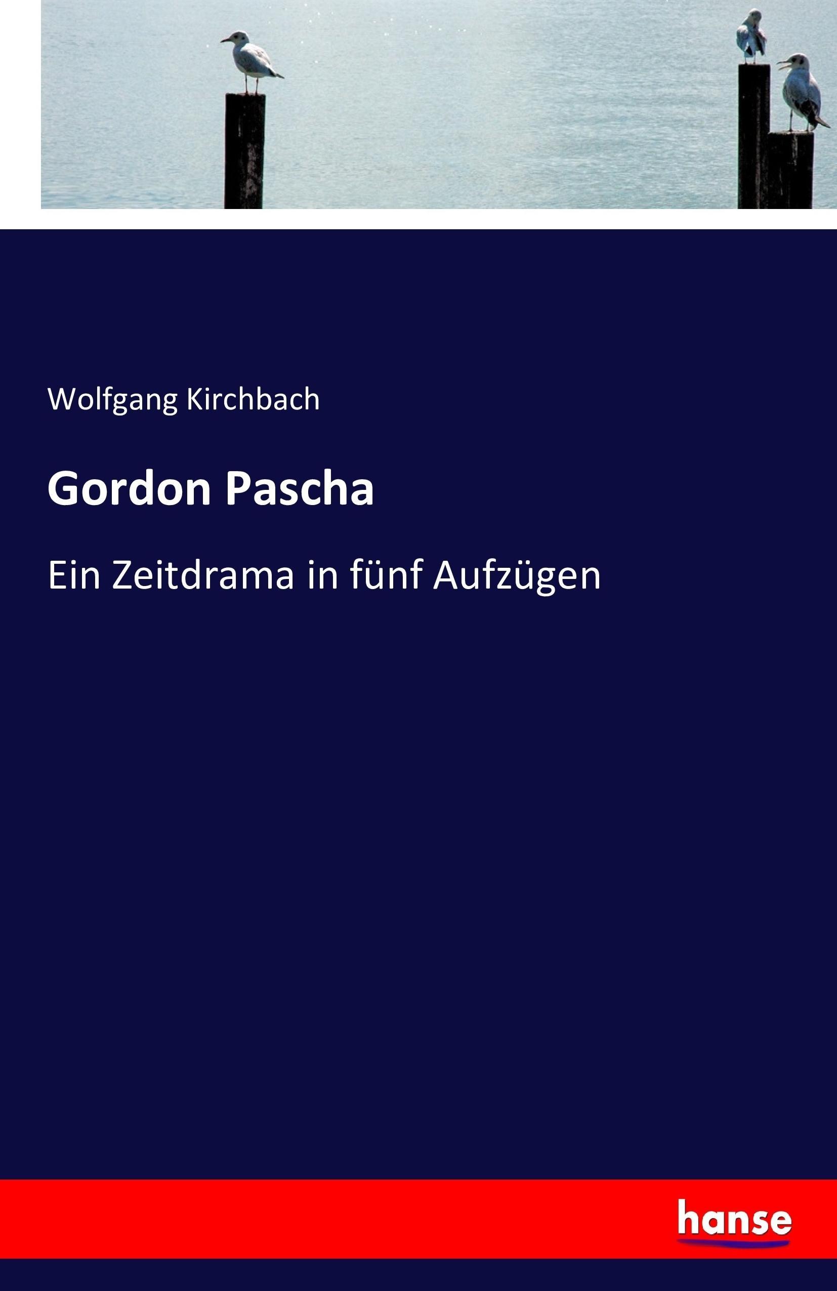 Vorderes Coverbild Gordon Pascha