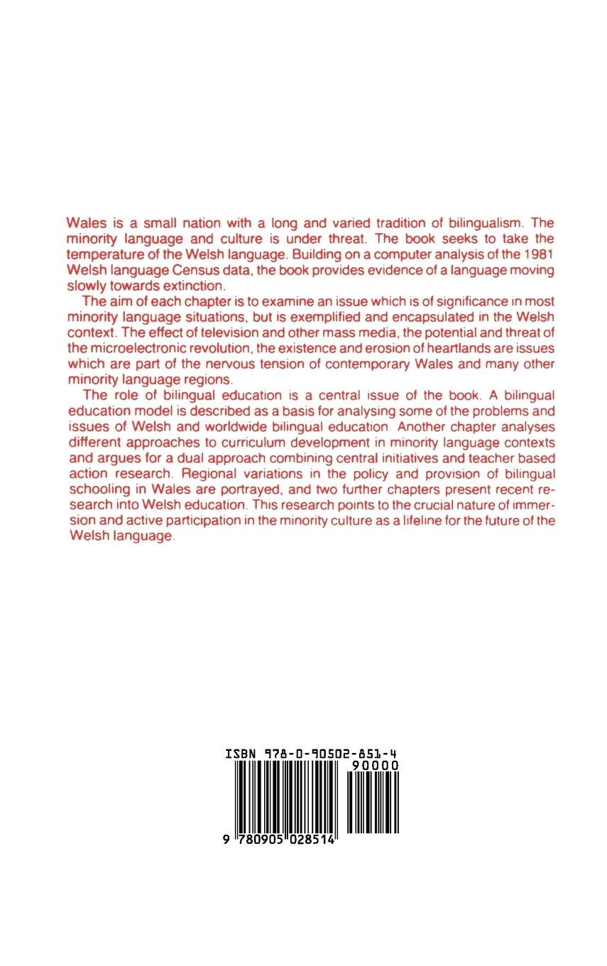 Rückseitencover Aspects of Bilingualism in Wales
