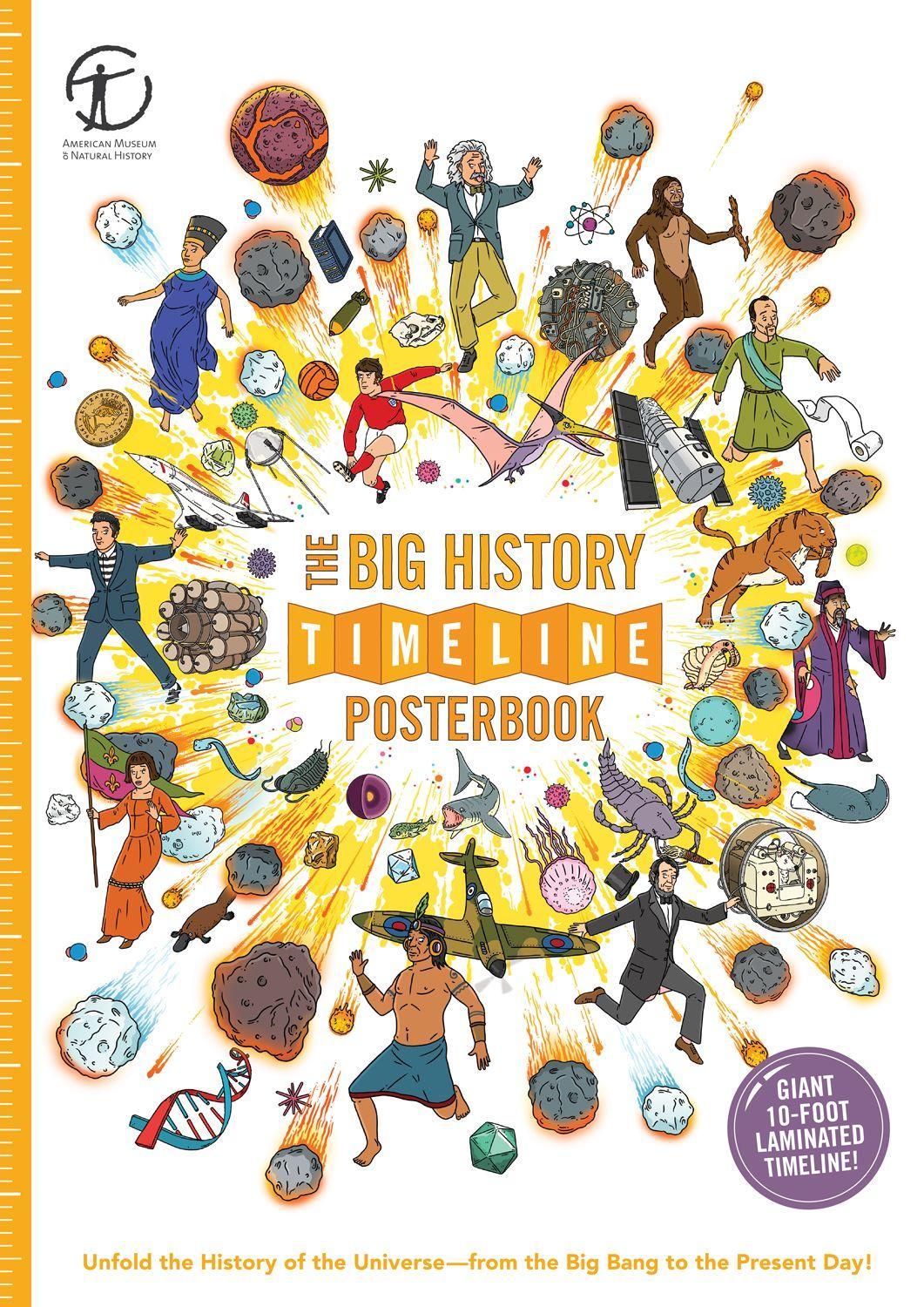 Vorderes Coverbild The Big History Timeline Posterbook