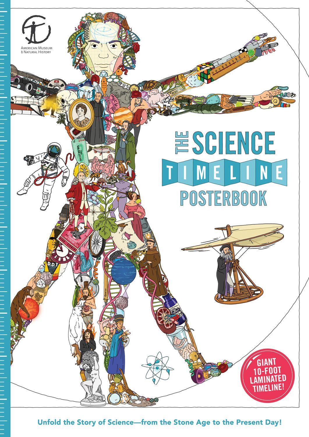 Vorderes Coverbild The Science Timeline Posterbook