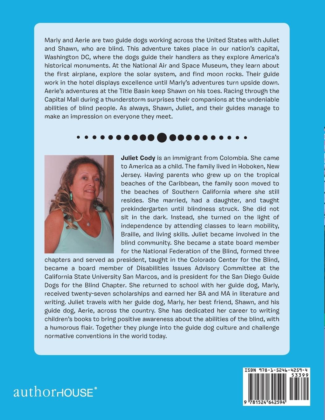 Rückseitencover Marvelous Adventures with Marly and Aerie in Washington D.C.