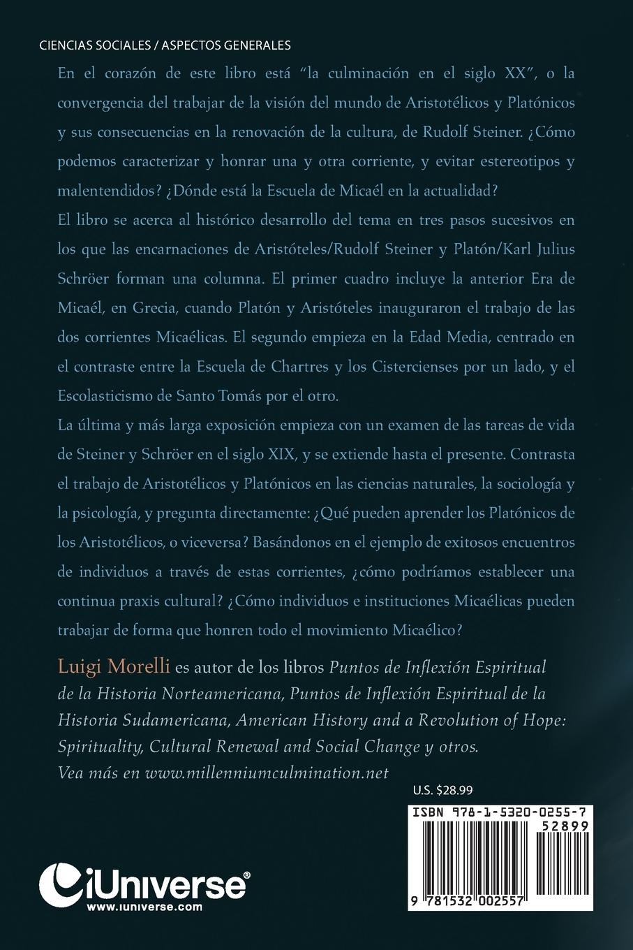 Rückseitencover Aristotélicos y Platónicos