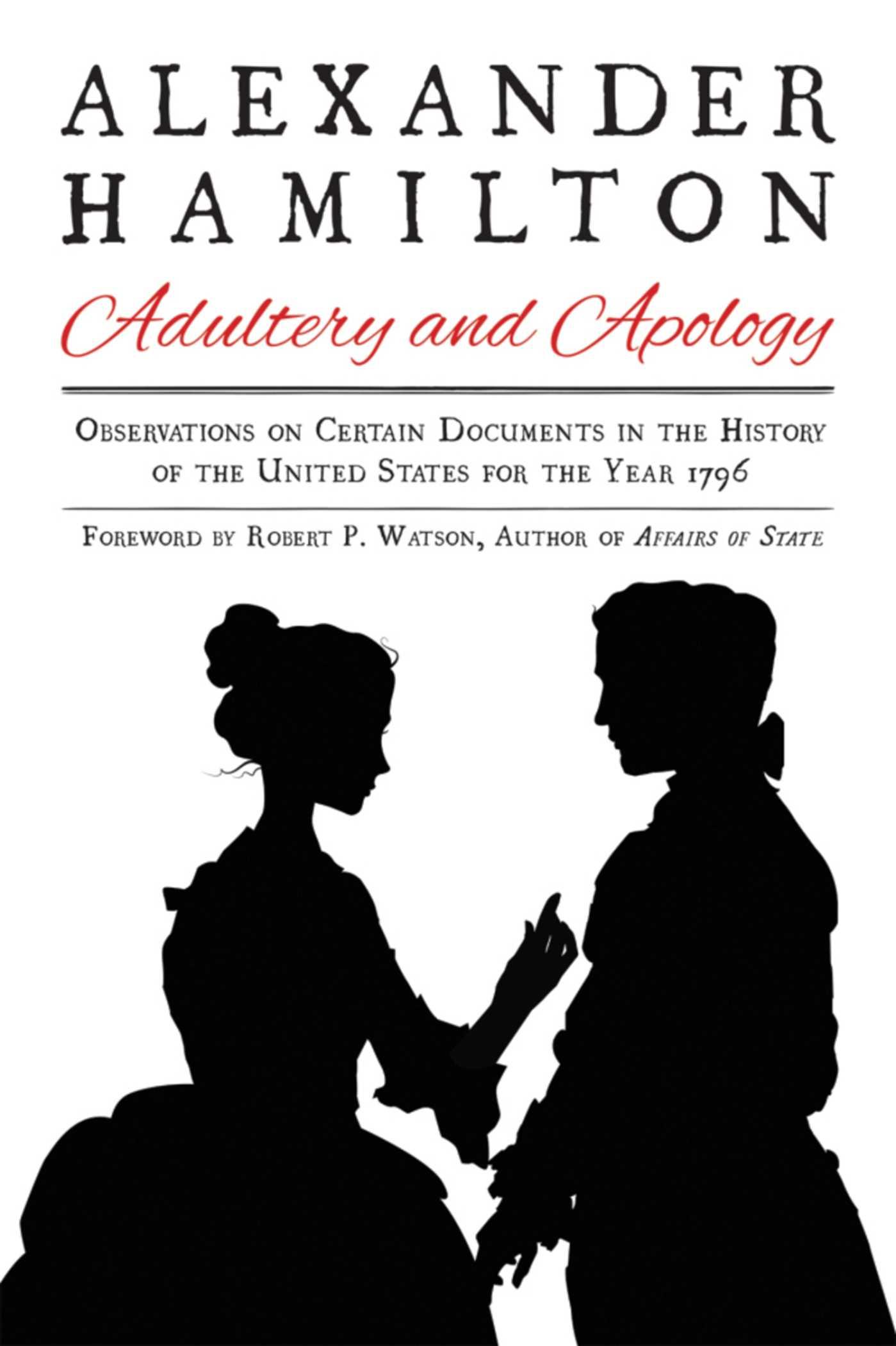 Vorderes Coverbild Alexander Hamilton: Adultery and Apology