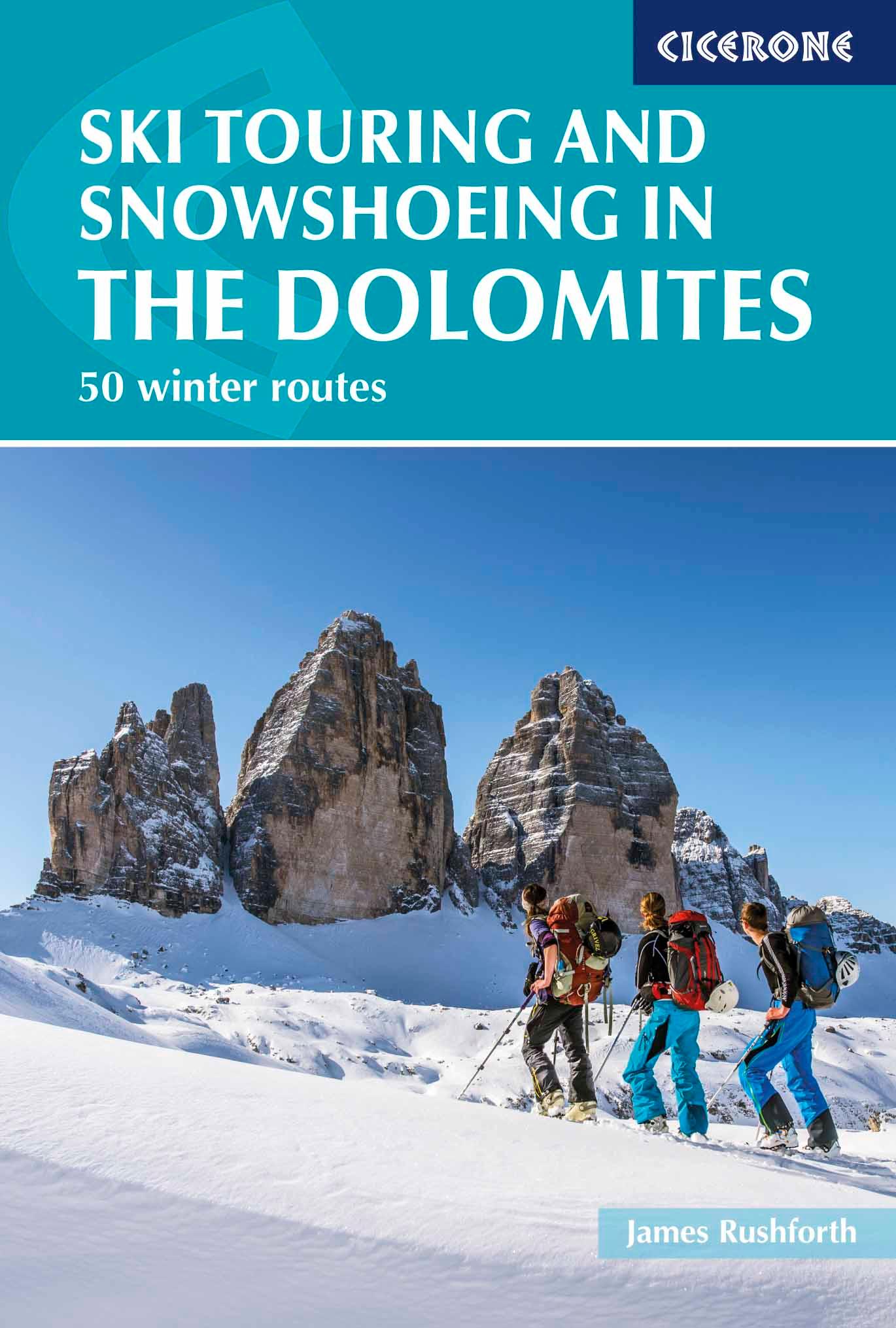 Vorderes Coverbild Ski Touring and Snowshoeing in the Dolomites
