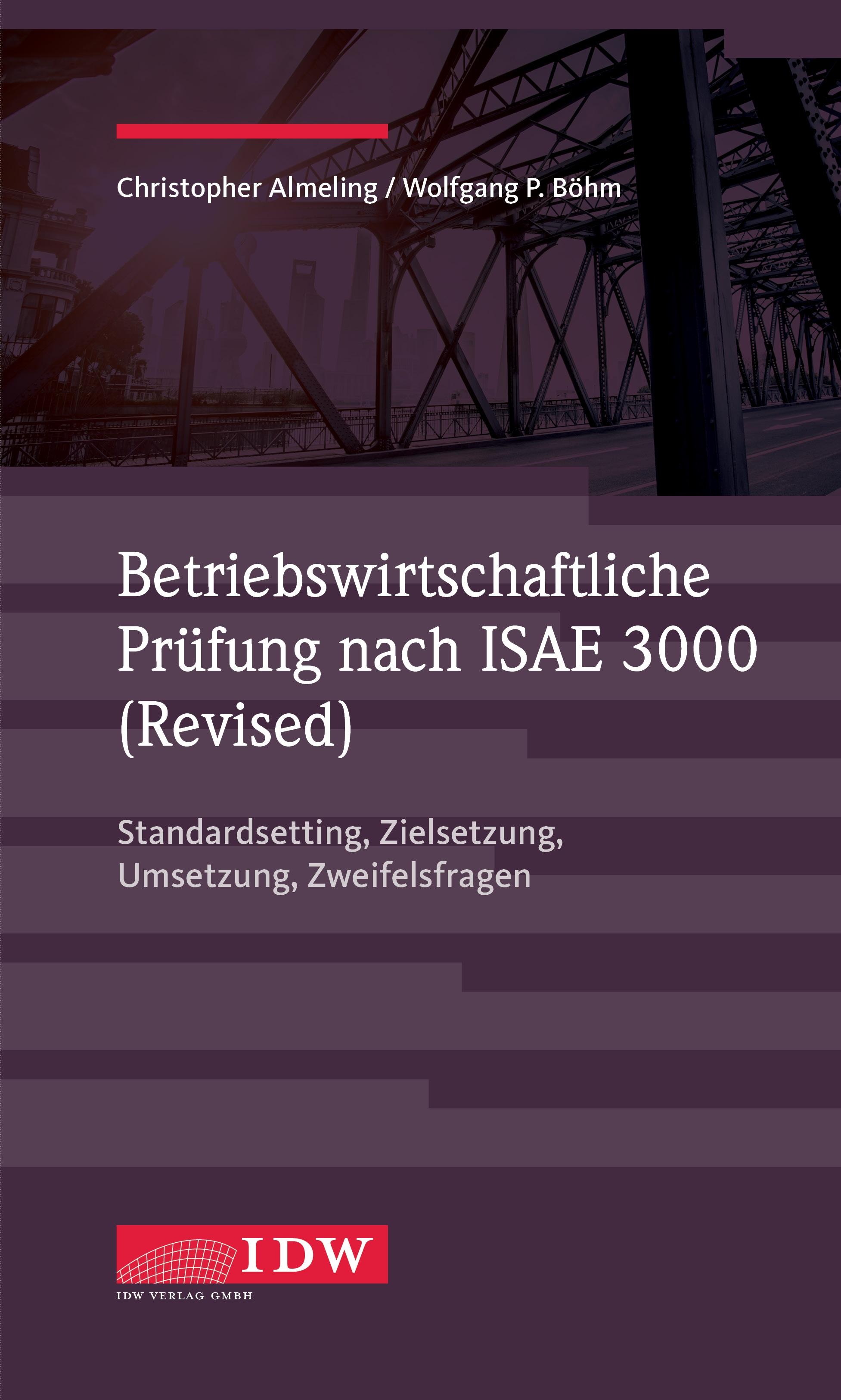 Vorderes Coverbild Betriebswirtschaftliche Prüfung nach ISAE 3000 (Revised)